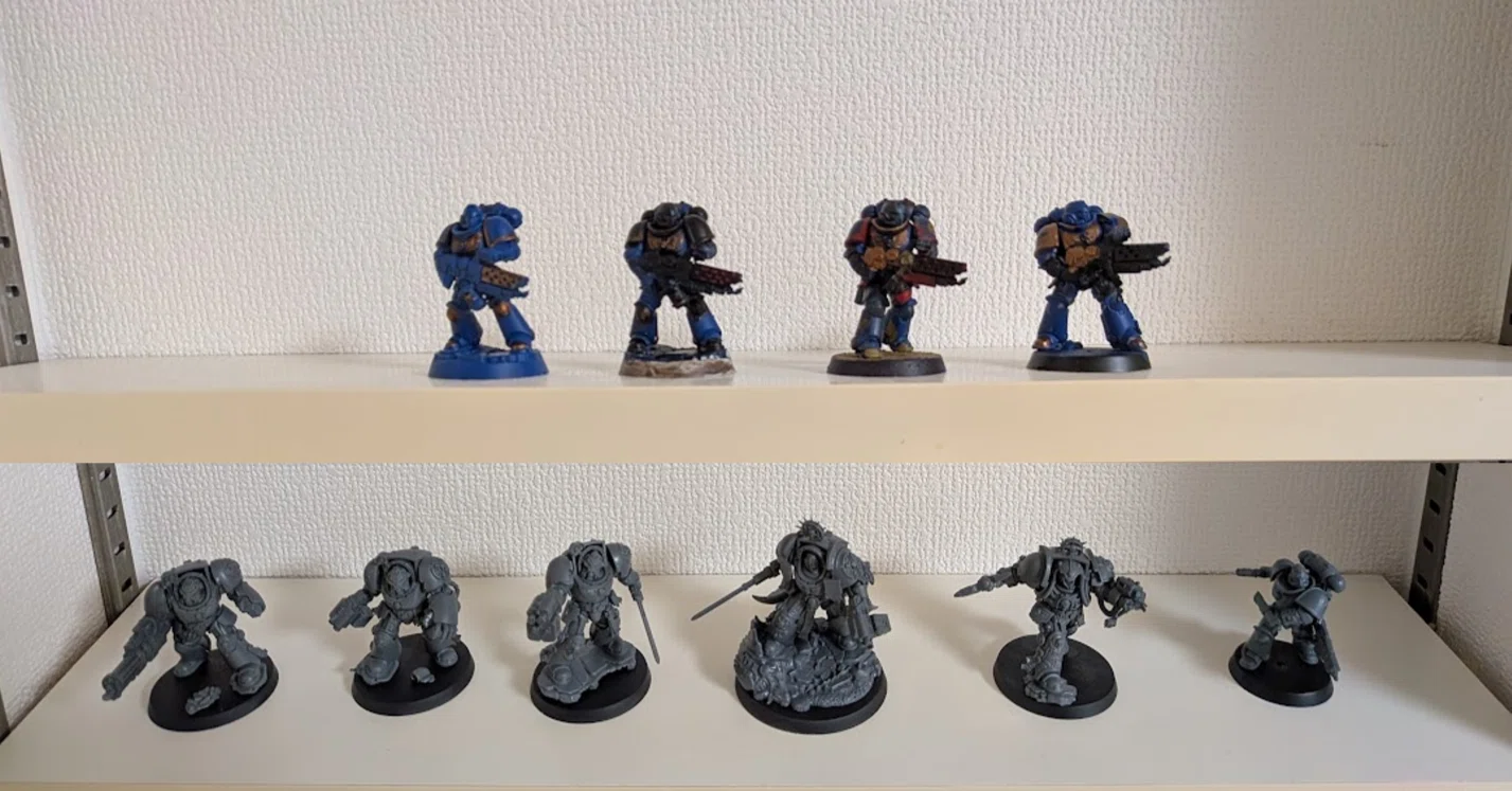 ひとり親ライフ】子どもと、フィギュア塗装を始めました（ウォー 