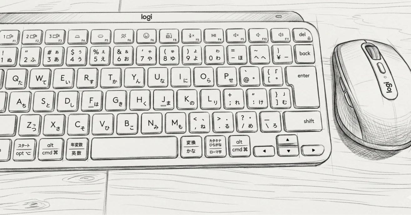 在宅と会社で環境を完全に分けた結果──MX Keys mini & MX ANYWHERE