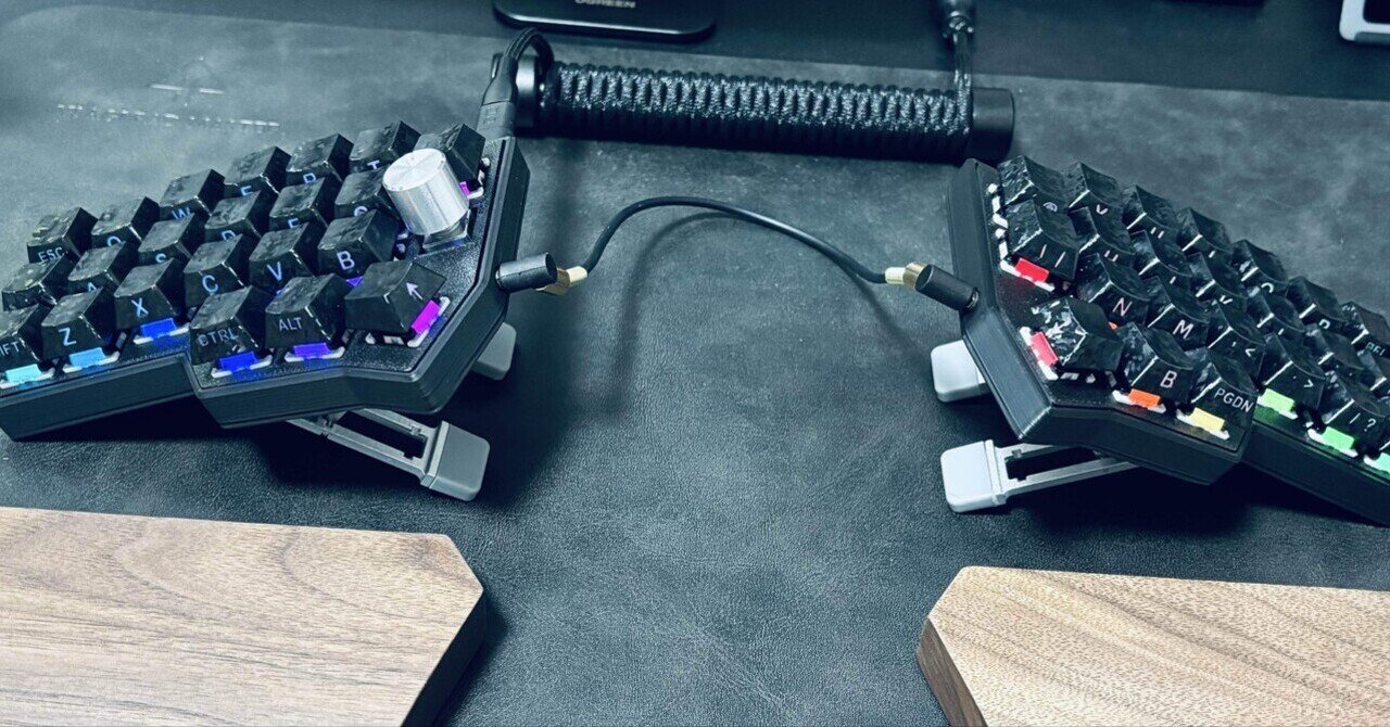 Corne v4】分割キーボード奮闘記【キーキャップ&キーマップ変更編
