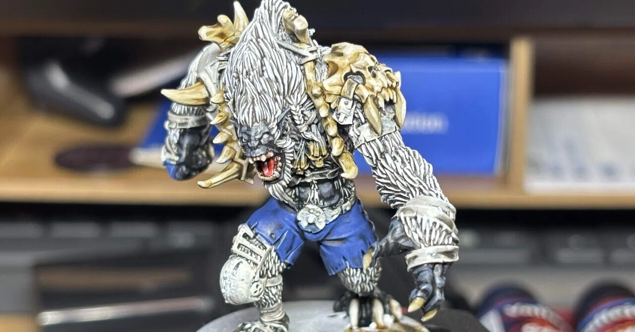 Blood Bowl] Norse Team Painting ⑨｜ハイタデンカ