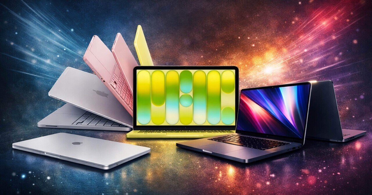 MacBook Neo見て思った。このデザイン、あとからAirとかProに来る気が