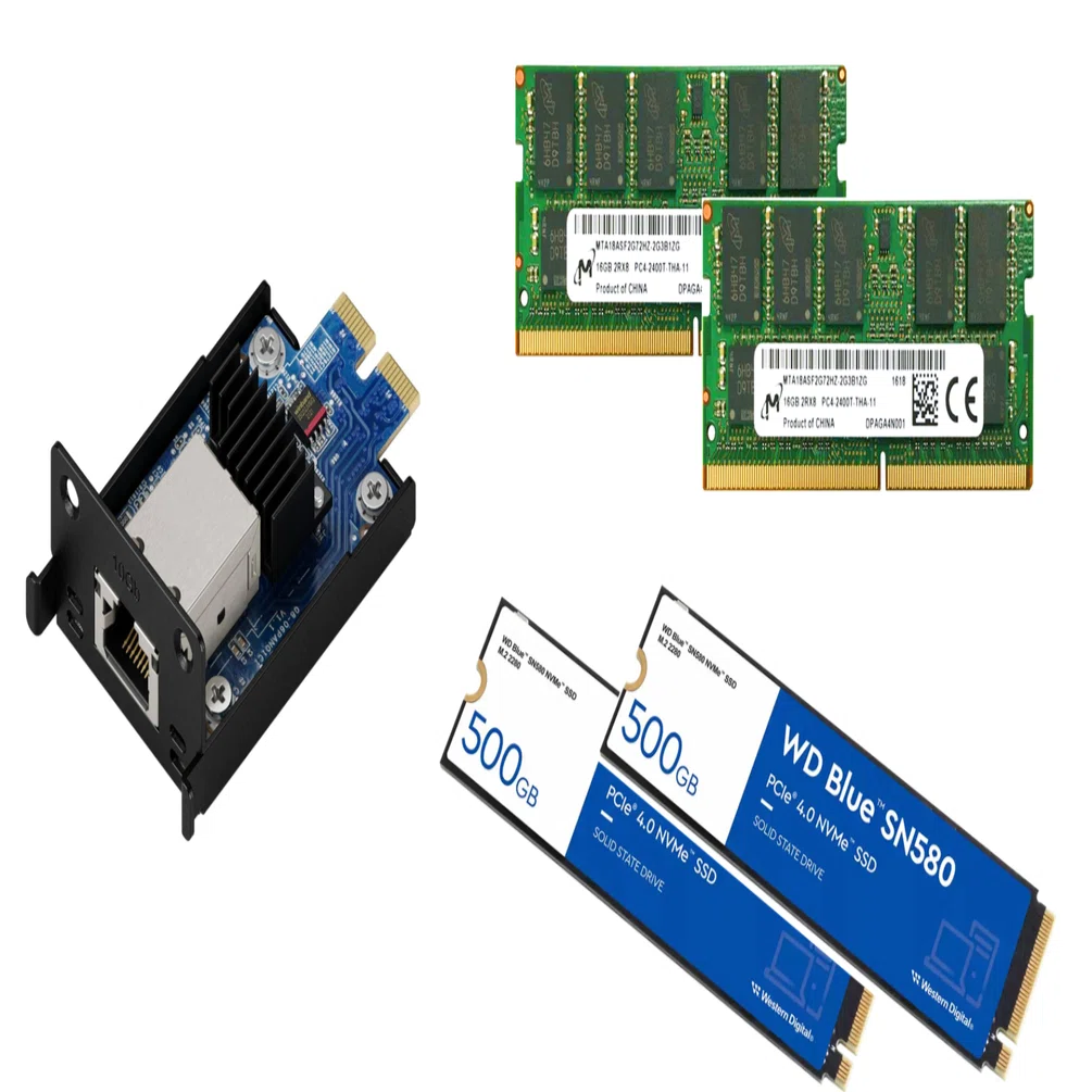 Synology DS923+の高速化：10GbE化が一番効くのは解ってるけど、次に