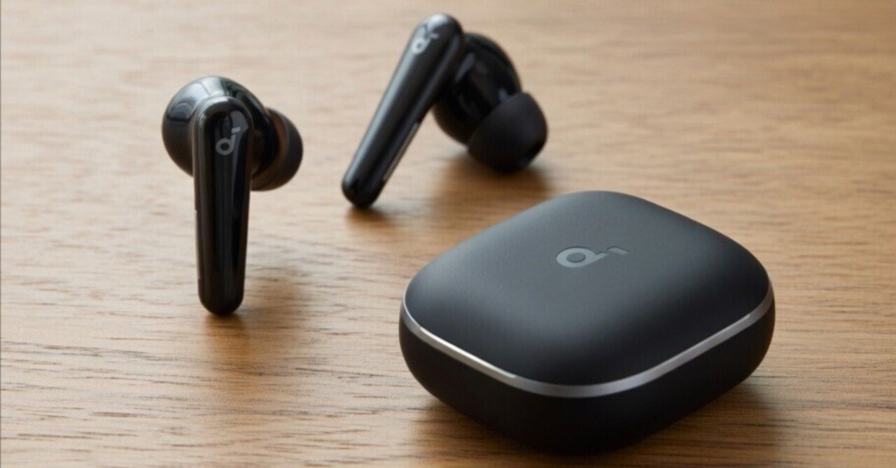 最新Soundcore Liberty 5 動作確認済美品　ノイキャン　ブラック Anker Soundcore Liberty 5 レビュー｜音質・ノイキャン・バッテリーの