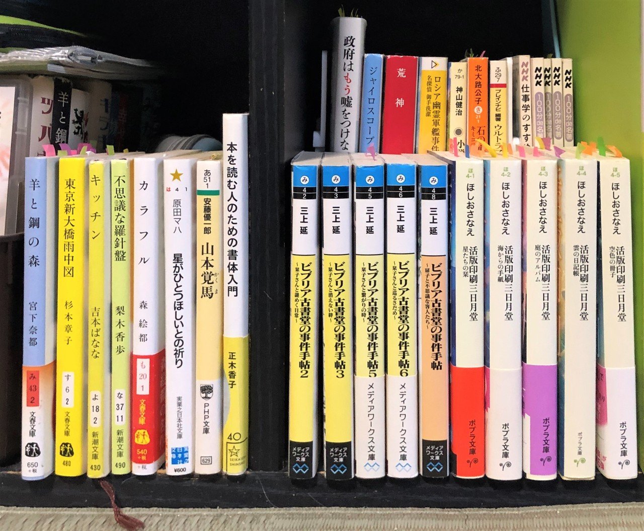 自宅本棚チラ見せ まろまゆん Note 自宅本棚チラ見せ まろまゆん Note