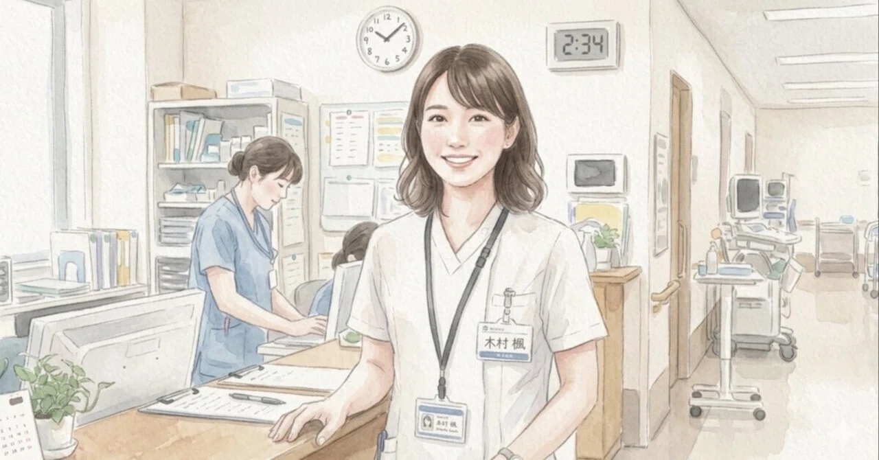 No.34 看護師の楓です！私の病院日常、お話しします。｜ペンちゃん