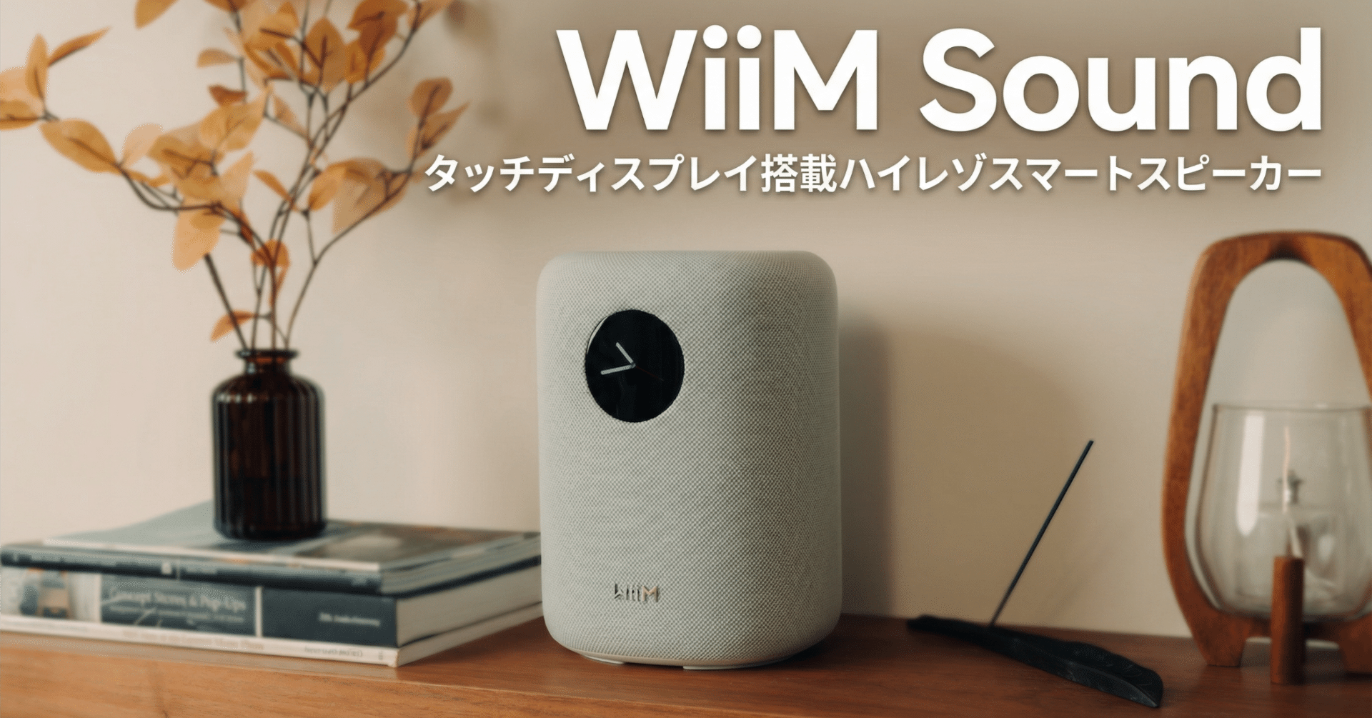 WiiM〉 Sound — タッチディスプレイ搭載のハイレゾ対応スマート