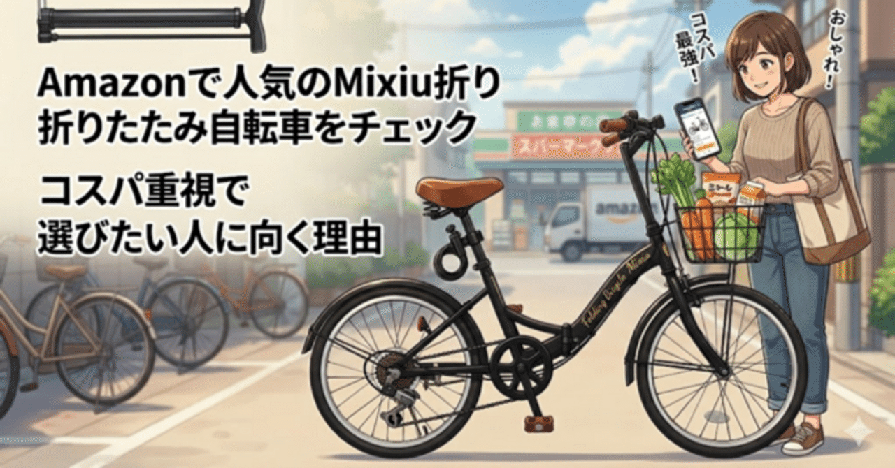 Mixiu 折りたたみ自転車 【11031785】 Amazon | Mixiu 折りたたみ自転車 20インチ 軽量 素早く折畳可能 P-O8