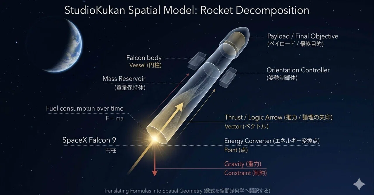 SpaceXを空間で解剖する――「数式」を「幾何学」へ翻訳し、知性を拡張