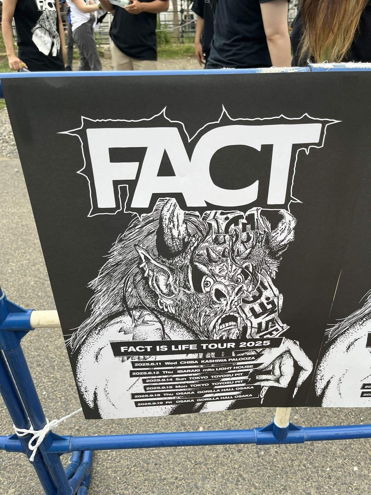 【FACT】ポスター FACT IS LIFE TOUR 2025 FACT / FACT IS LIFE TOUR 2025 Digest Movie(2025.9.18&19 GORILLA