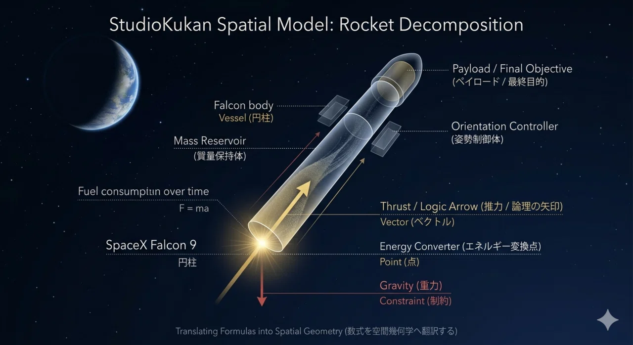 SpaceXを空間で解剖する――「数式」を「幾何学」へ翻訳し、知性を拡張