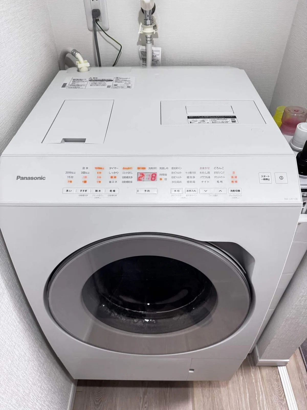 縦型洗濯機からドラム式洗濯機(Panasonic NA-LX113EL)に買い替えて 