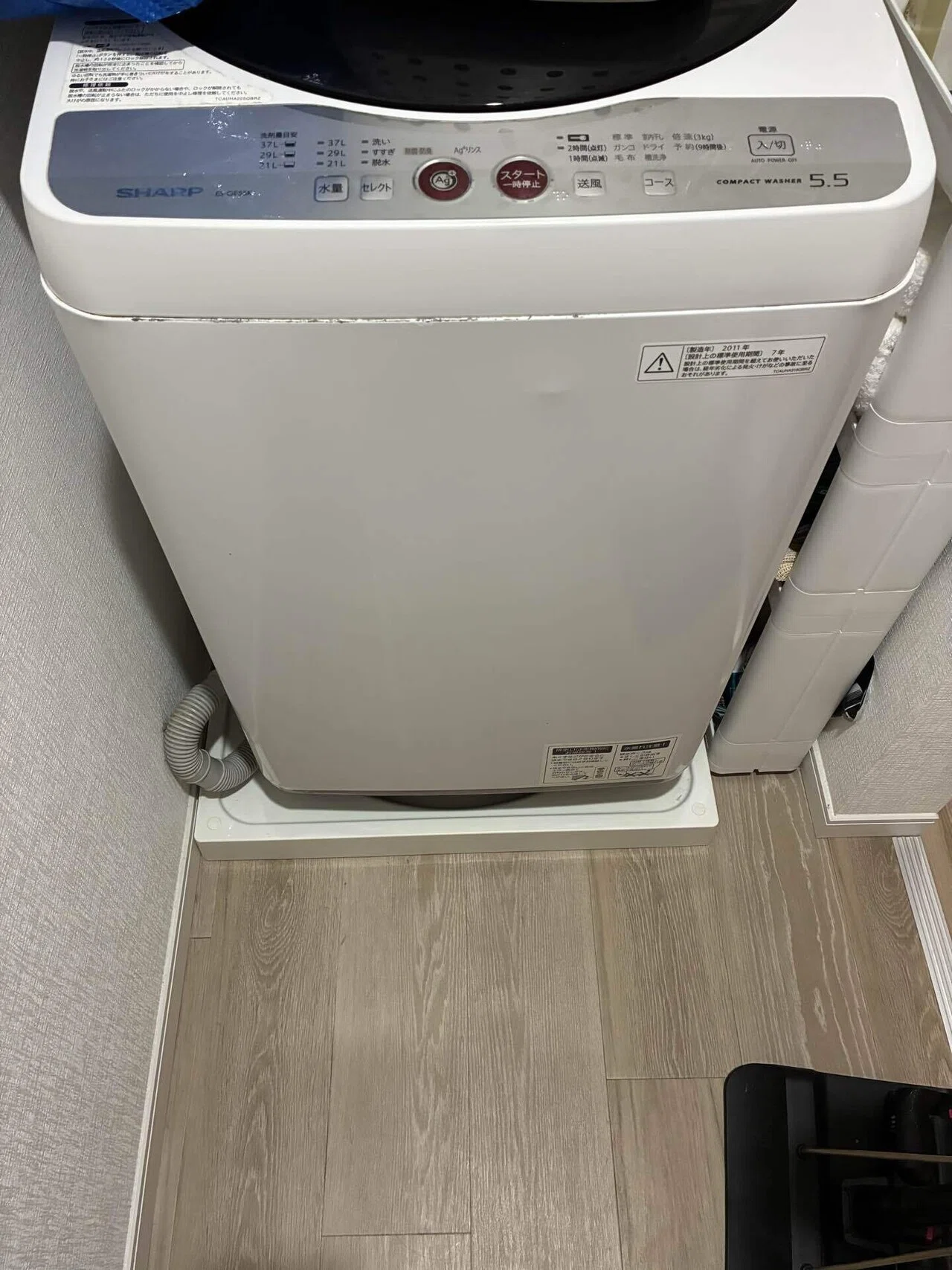 縦型洗濯機からドラム式洗濯機(Panasonic NA-LX113EL)に買い替えて