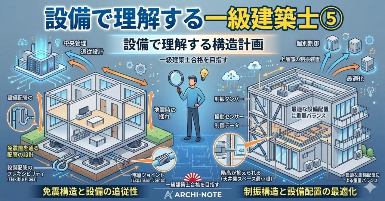 設備で理解する一級建築士⑤設備で理解する構造計画｜IKKI｜一級建築士