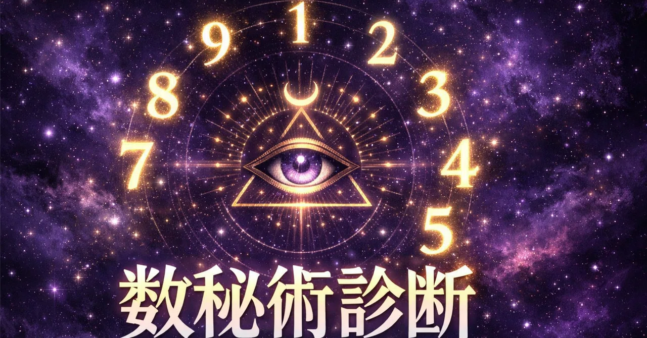 数秘術診断〜生年月日が語るあなたの魂の数字〜｜象徴占い師アルカナ