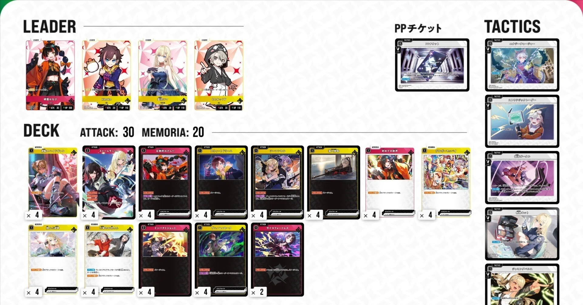クロスタ】3弾黄リーダーを採用したデッキ集【3弾から始める人向け記事