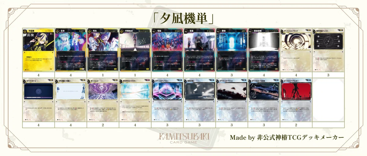 神椿TCG ニューロマンス デッキ 神椿TCG】スターターデッキ 花譜