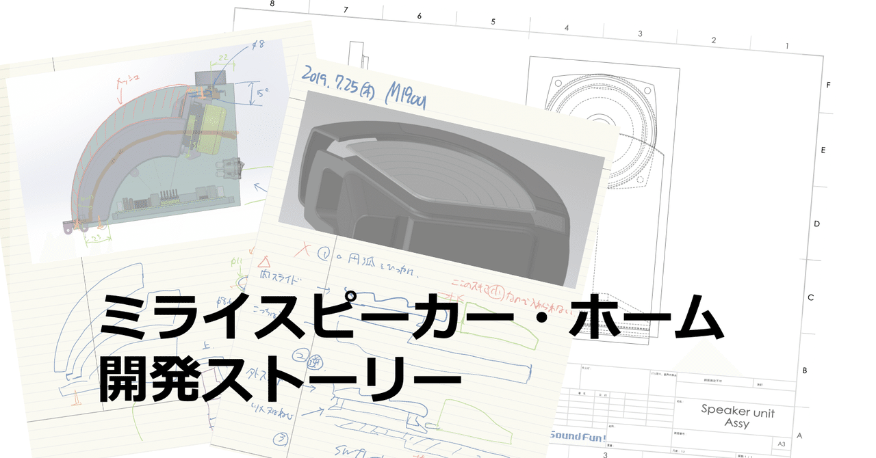 3つの奇跡で誕生【「ミライスピーカー・ホーム」開発ストーリー