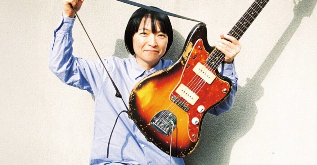 田渕ひさ子さんの足元その2｜グレッチ兄さん