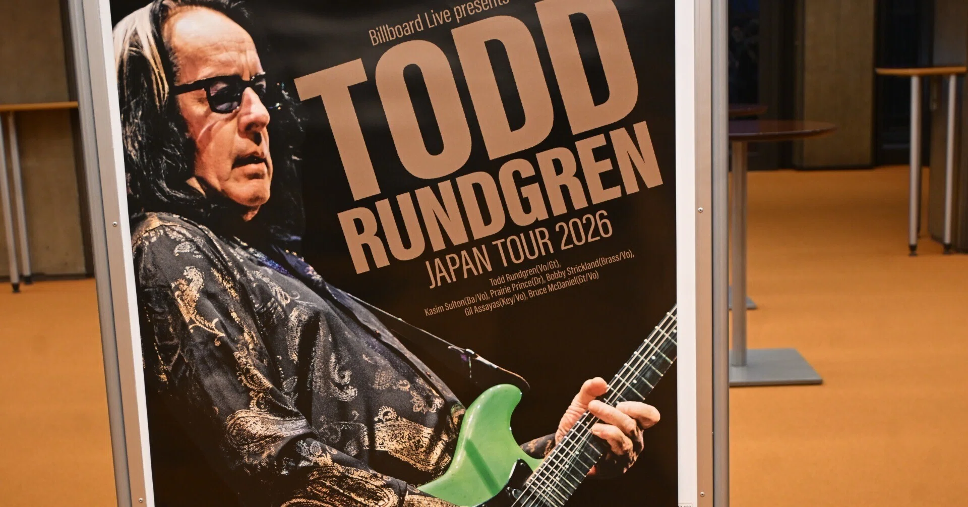 Todd Rundgren at NHK Hall｜桑原亘之介