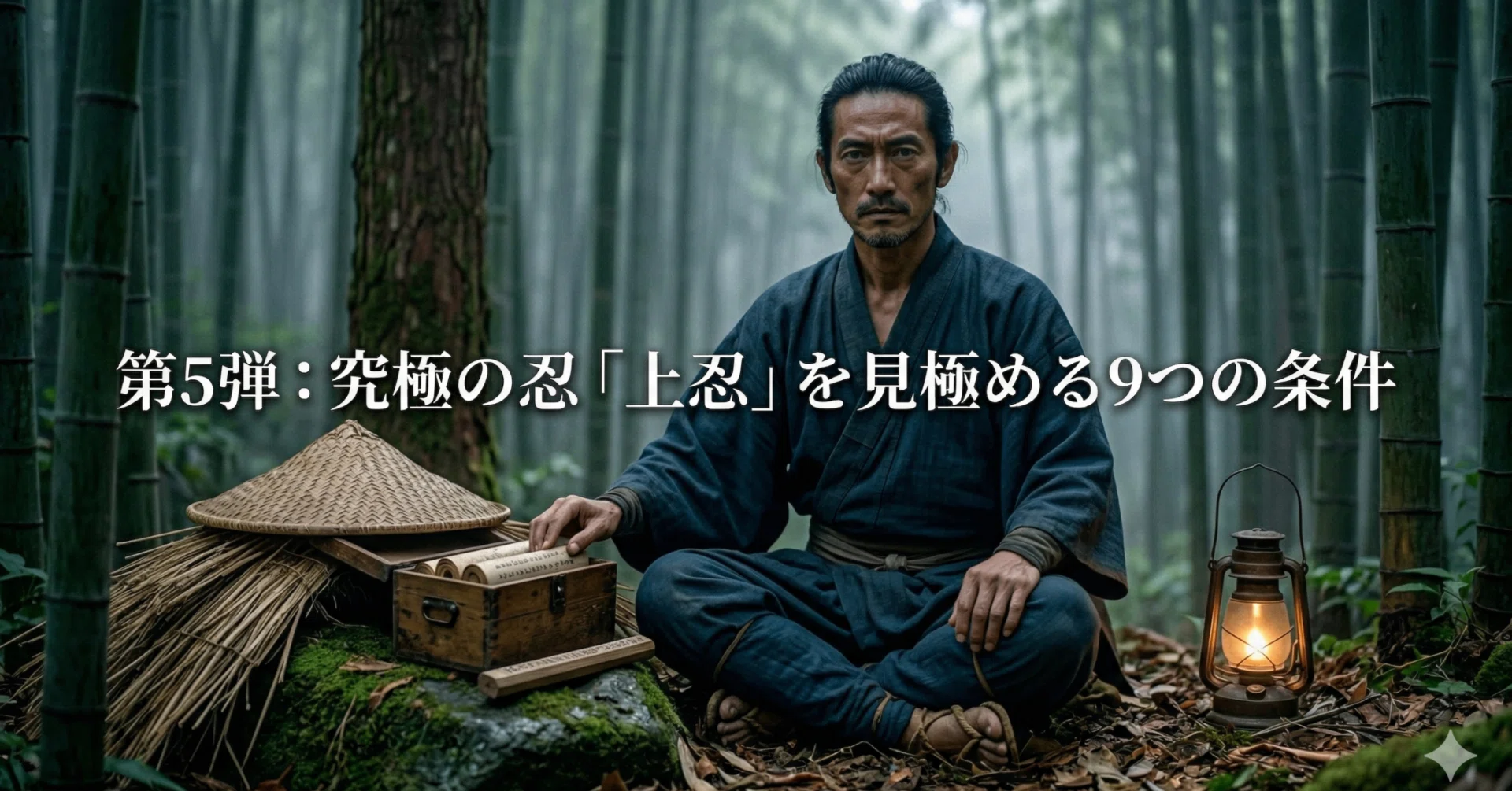 万川集海 第五巻】究極の忍「上忍」を見極める9つの条件と、本質的な