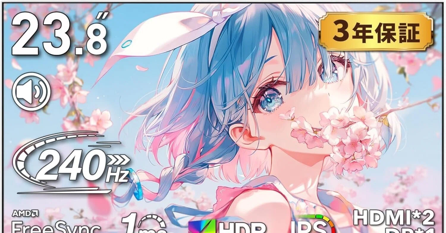 マジ半端ねェ!!コスパ最強おすすめゲーミングモニター「cocopar 23.8
