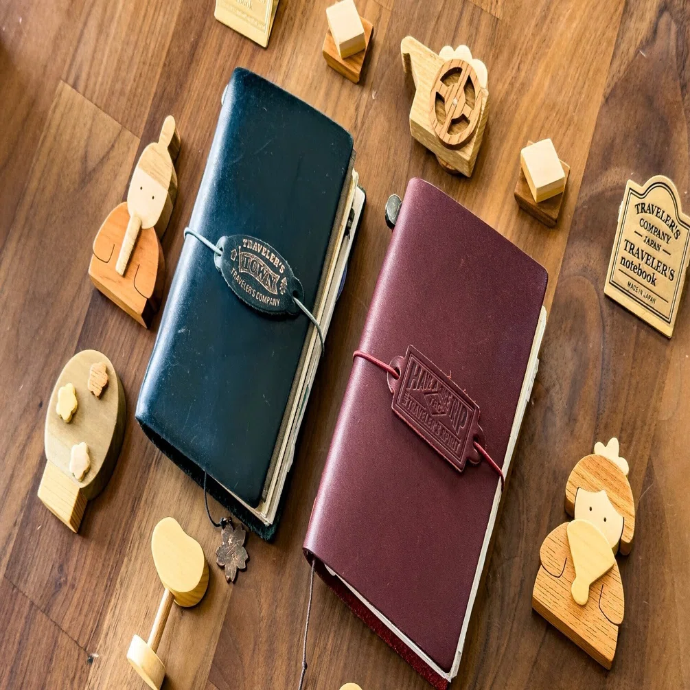 親子で楽しむトラベラーズノート｜3月の思い出｜my_leather_items