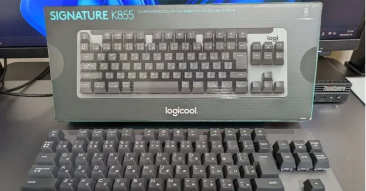 レビュー】 ロジクール SIGNATURE K855 | メカニカル初心者に最適な
