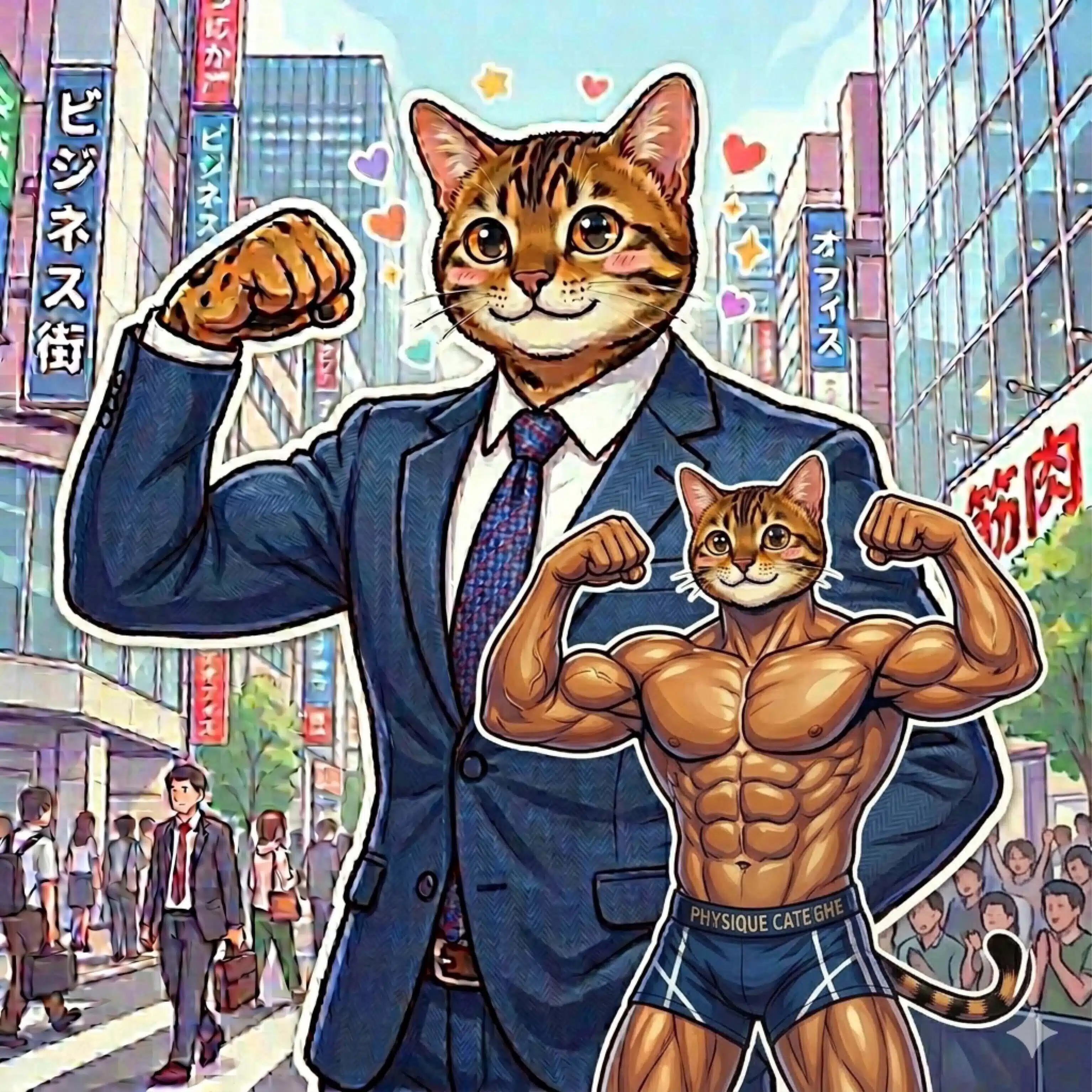 くろーんねこ