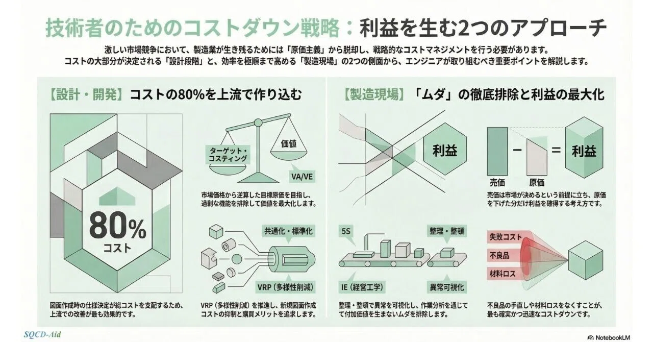 技術者のためのコストダウン概論｜marsy055