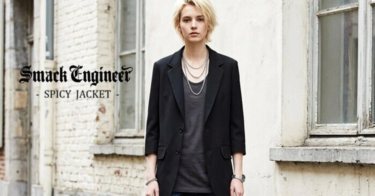 New Styling Photo』✨SMACK ENGINEER / 七分袖テーラードジャケット 