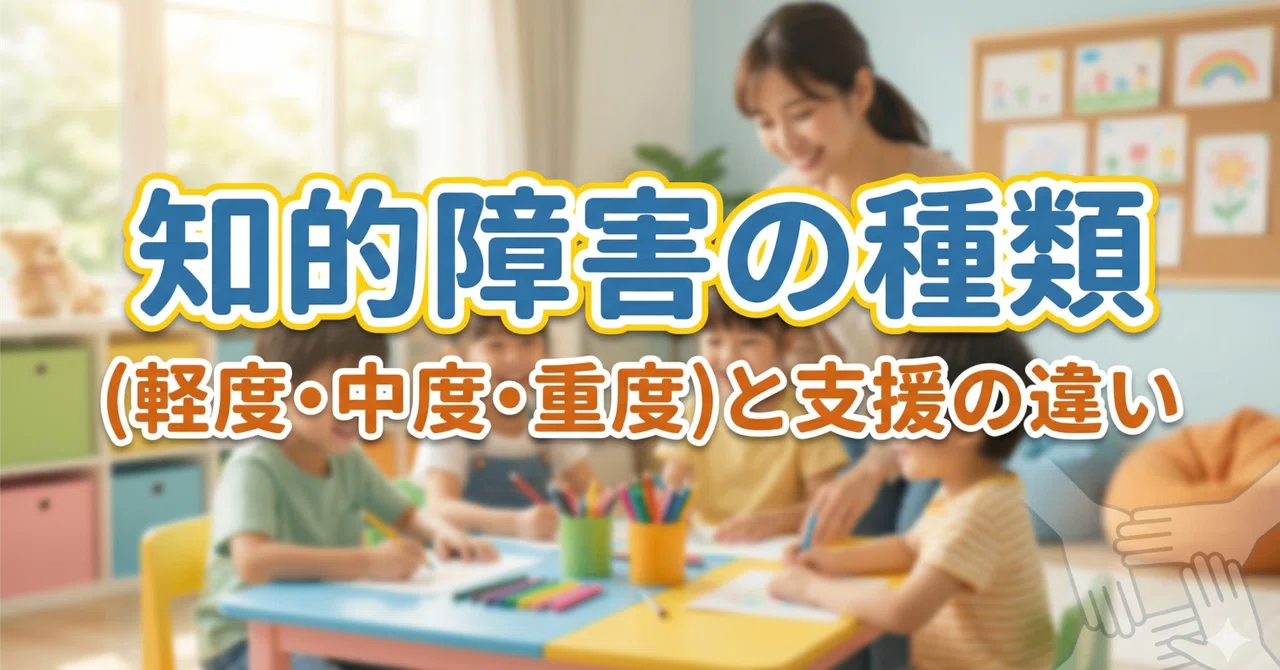 知的障害の種類（軽度・中度・重度）と支援の違い｜放デイ・福祉の現場レポート