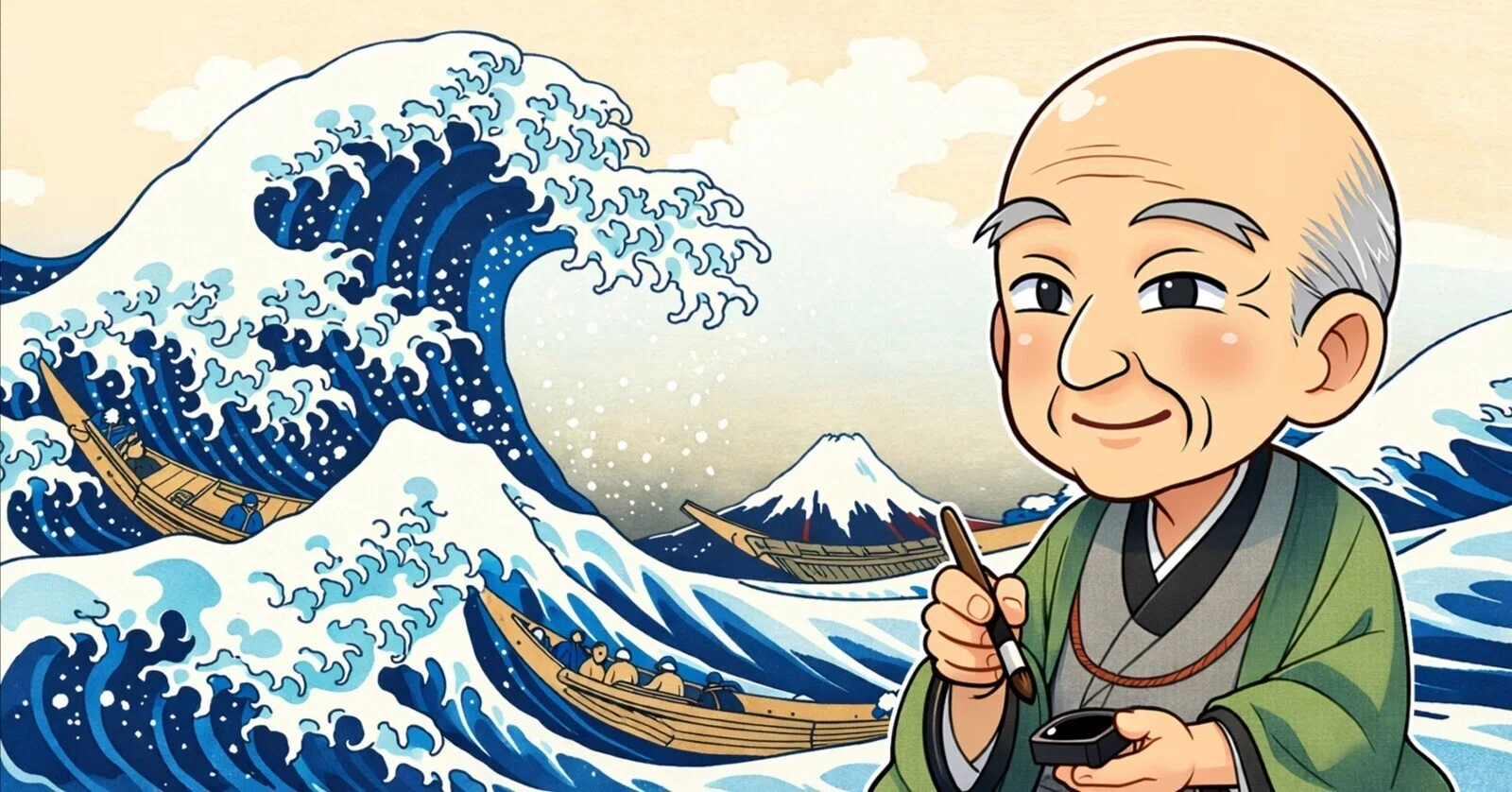 遅咲きの天才・葛飾北斎 ― 50代まで評価されなかった絵師の生存戦略