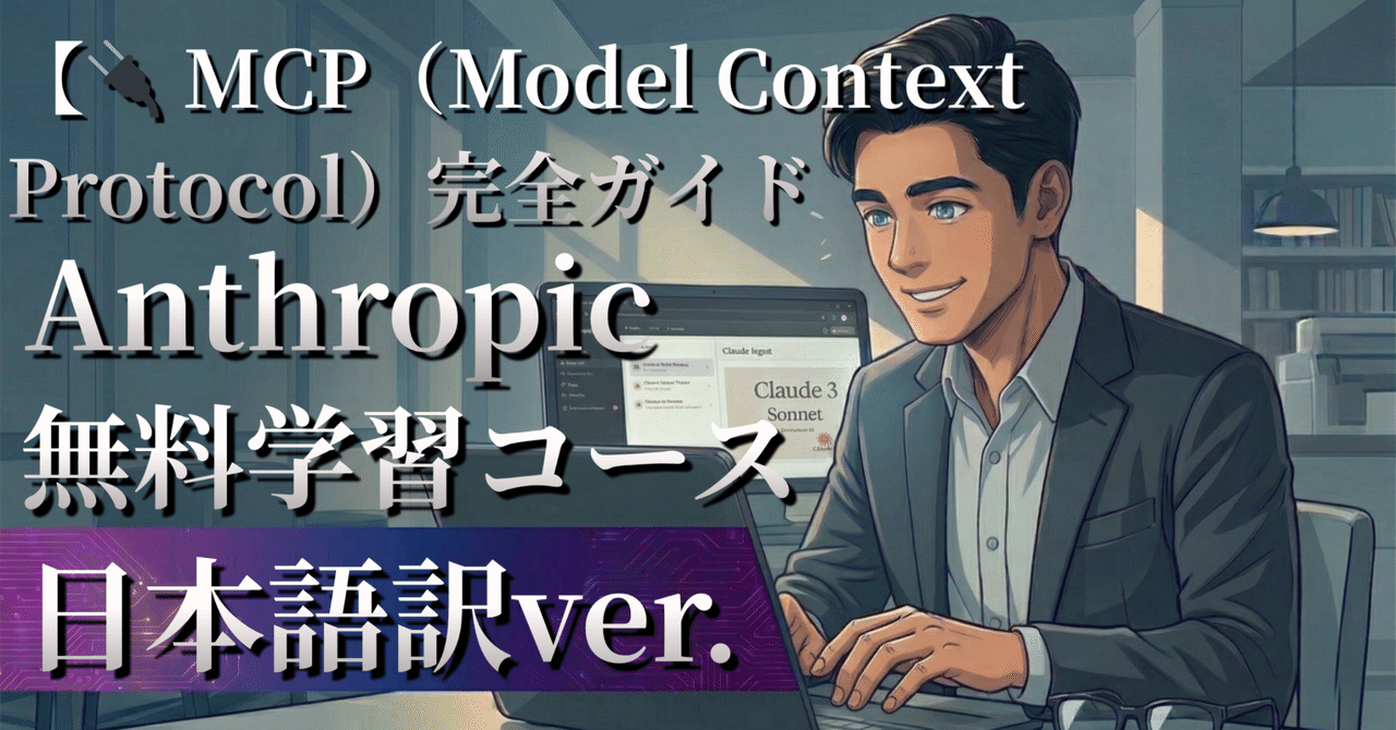🔌 MCP（Model Context Protocol）完全ガイド