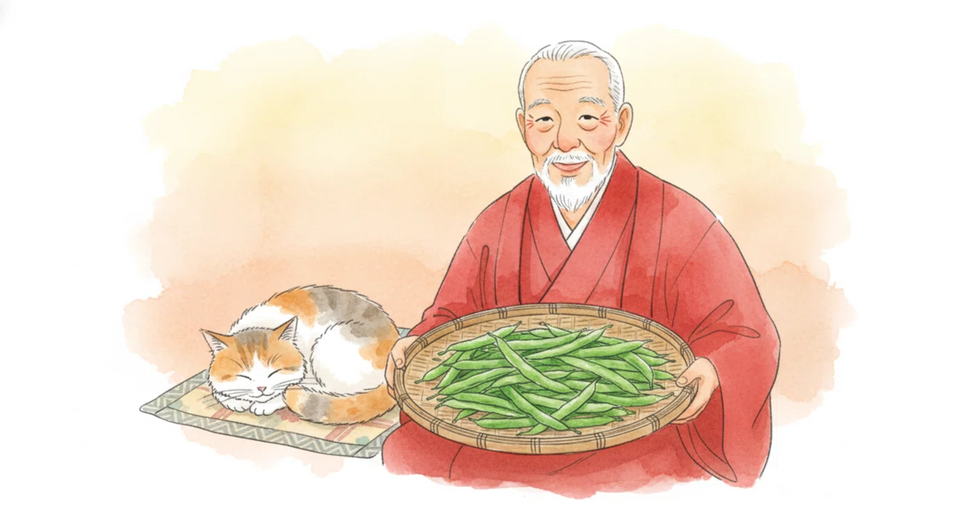 4月3日は「インゲンマメの日」！ 豆の名前になったお坊さん・隠元禅師