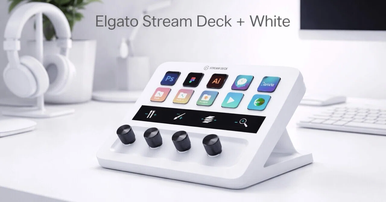 これ置いたら、もうマウス連打に戻れない。Elgato Stream Deck + White 