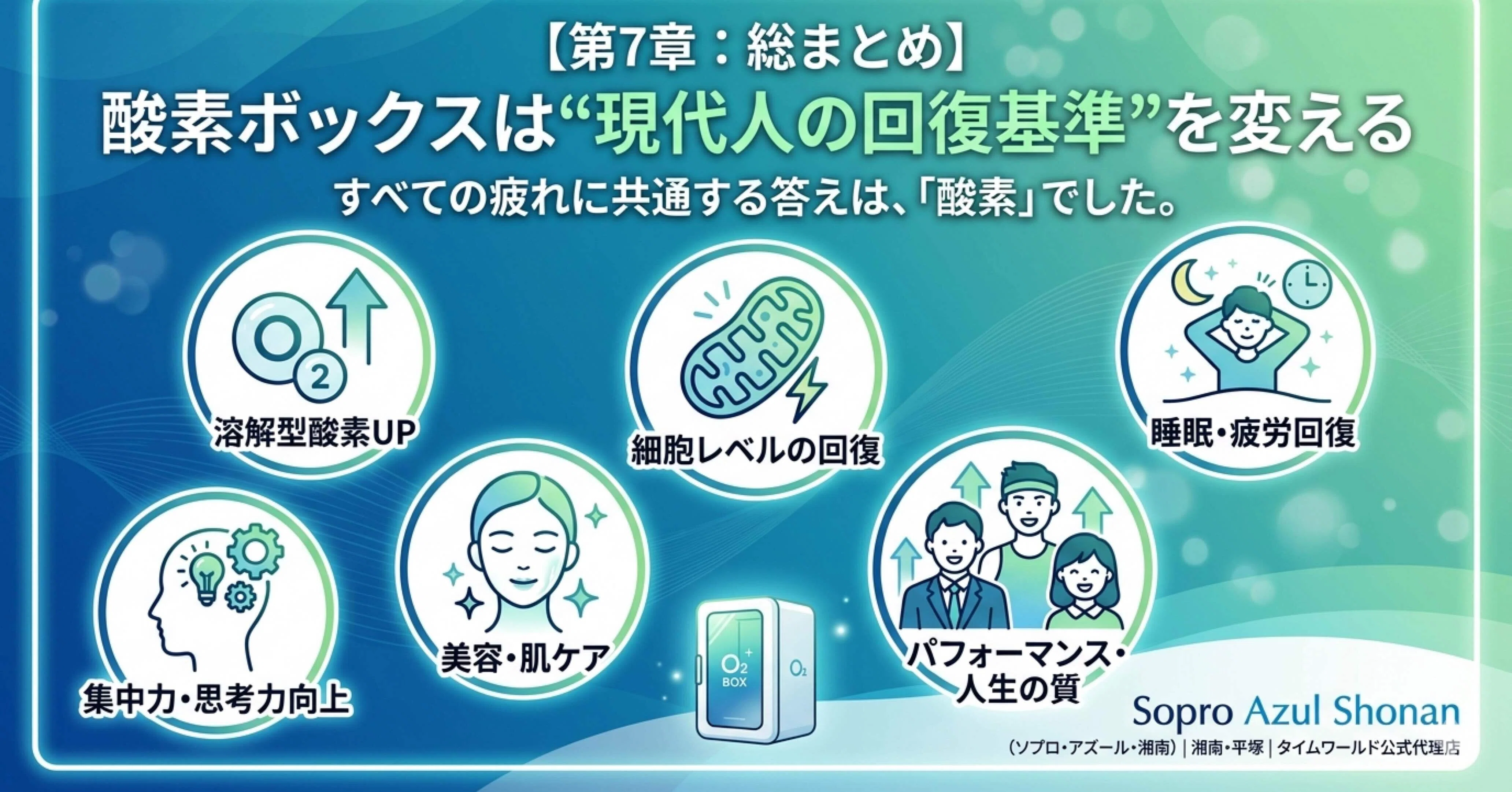 ?【第7章：総まとめ｜酸素ボックスは“現代人の回復基準”を変える 