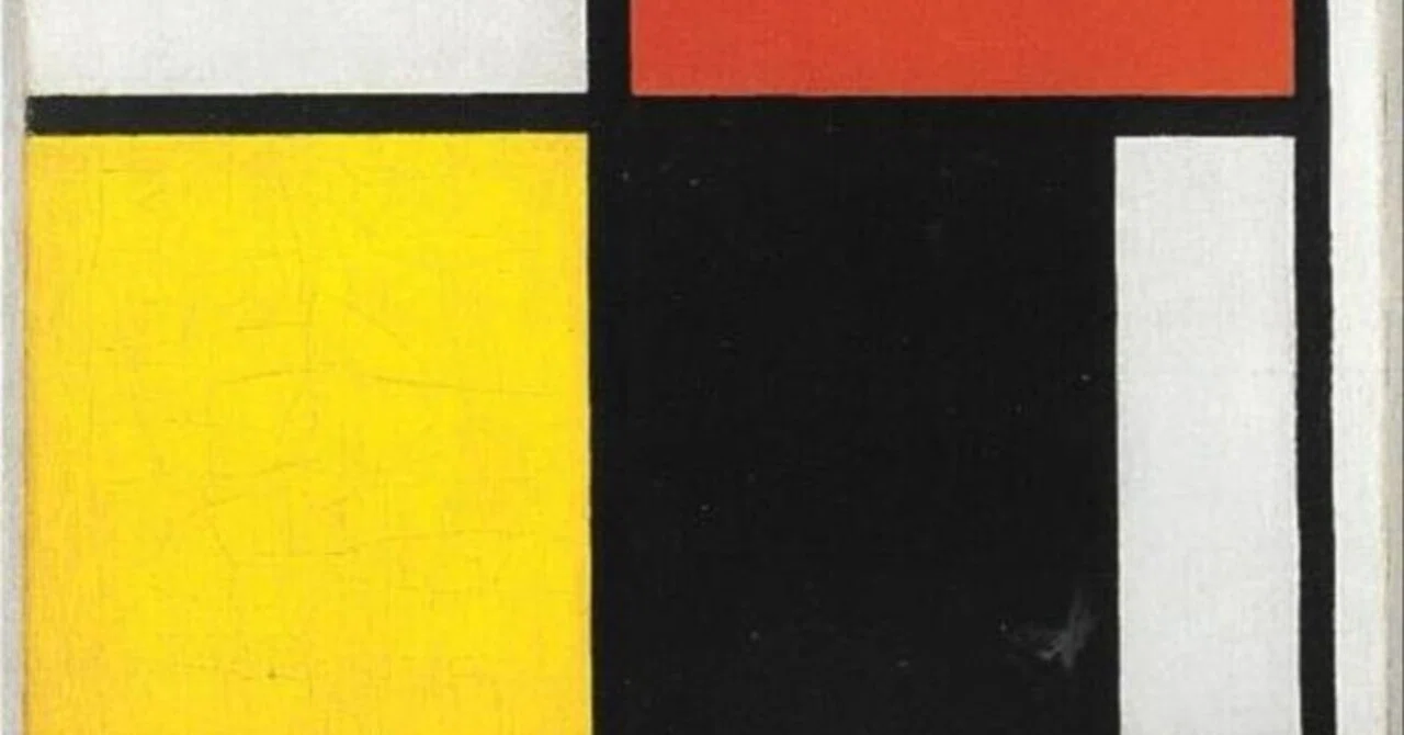 The 'Ultimate Grid' that Unlocks the World. Mondrian's 'Composition ...