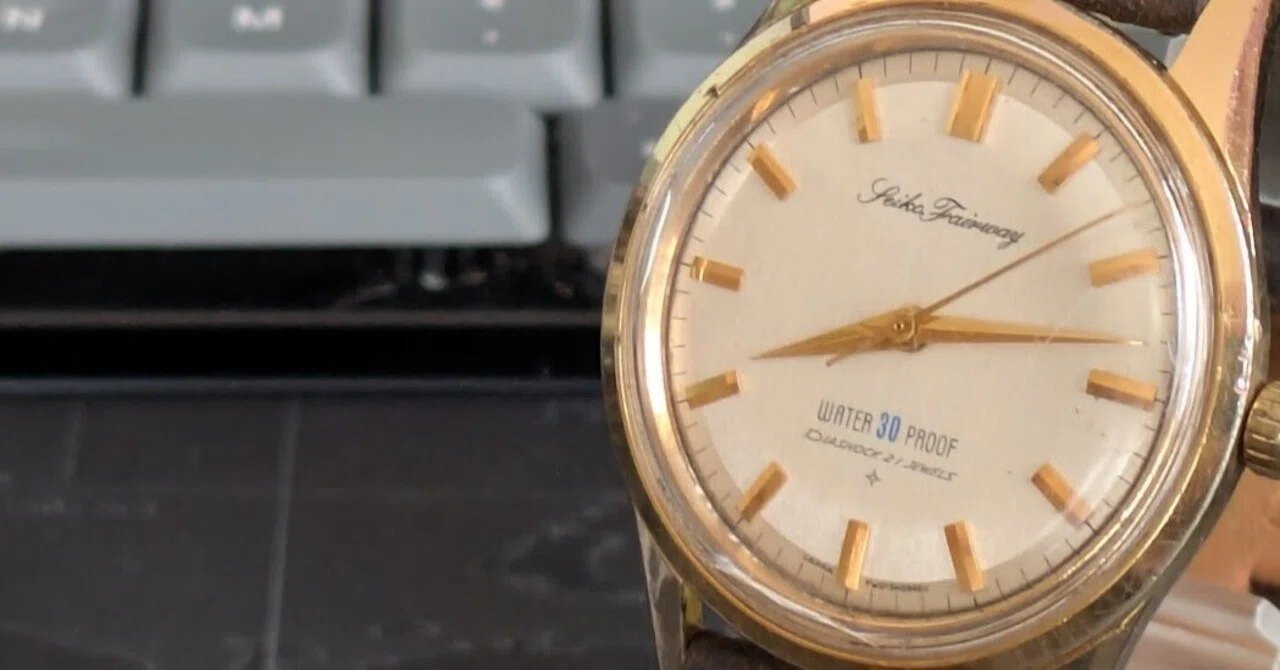 No.434 | Seiko | J13048 | 国産初の完全防水な時計｜とある猫好き