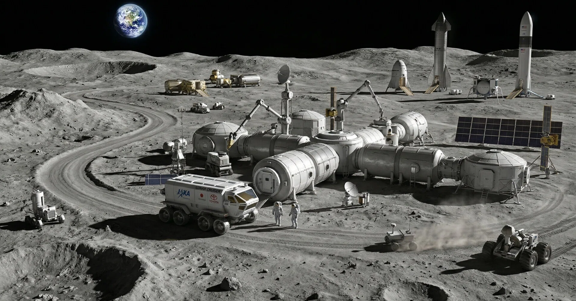 月の宇宙ステーションより、月面の「我が家」を——NASAが選んだ歴史的な