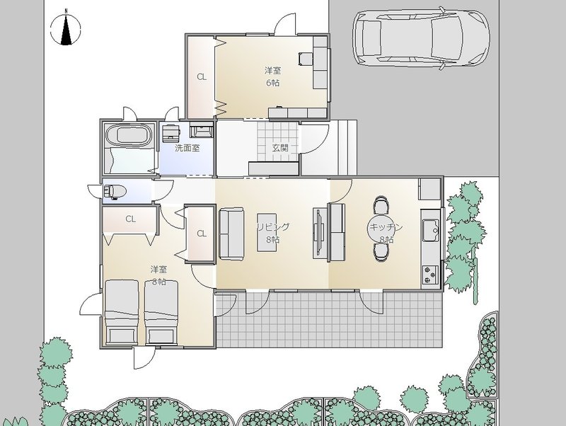 平屋 11 21 25坪 2ldk 小さく豊かに暮らす タナカ Note