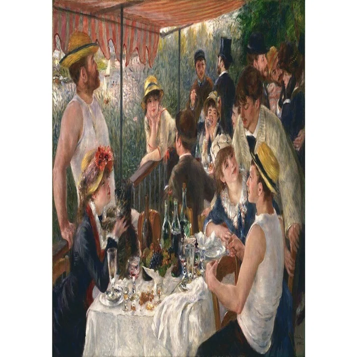 美術に疎い素人が名画を見て何か言う#21『舟遊びの人々の昼食』｜PP西村