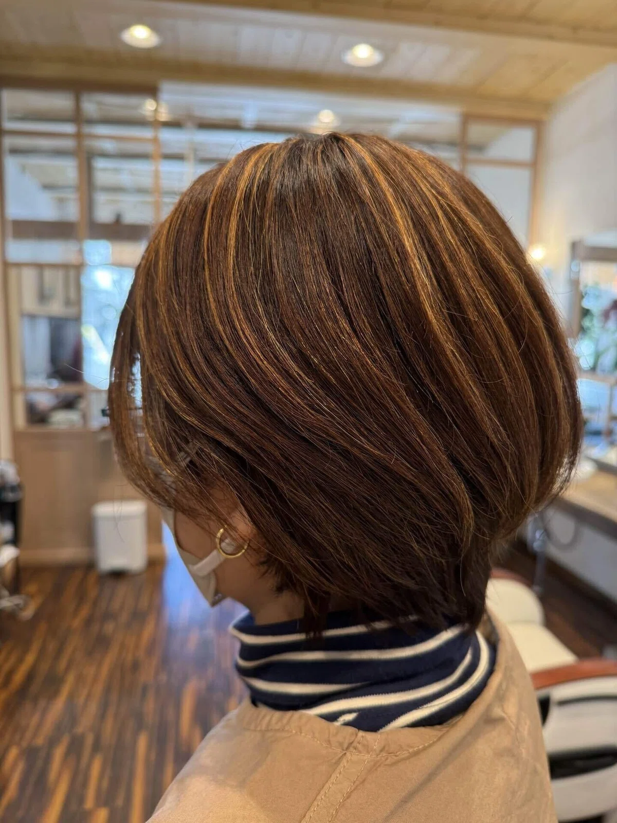 RiA hair designのハイライトカラースタイル
