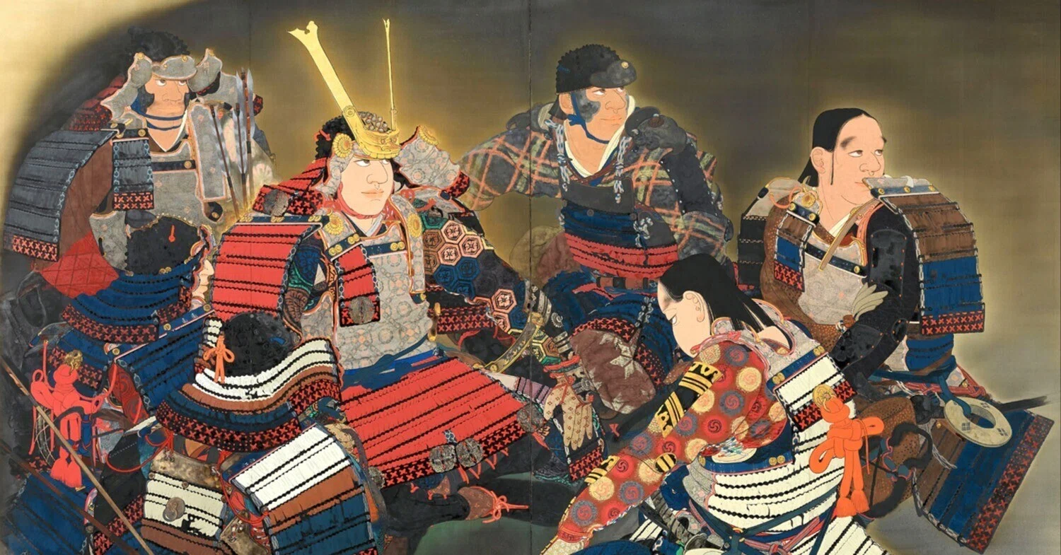 前田青邨 洞窟の頼朝｜コーギー｜日本画note
