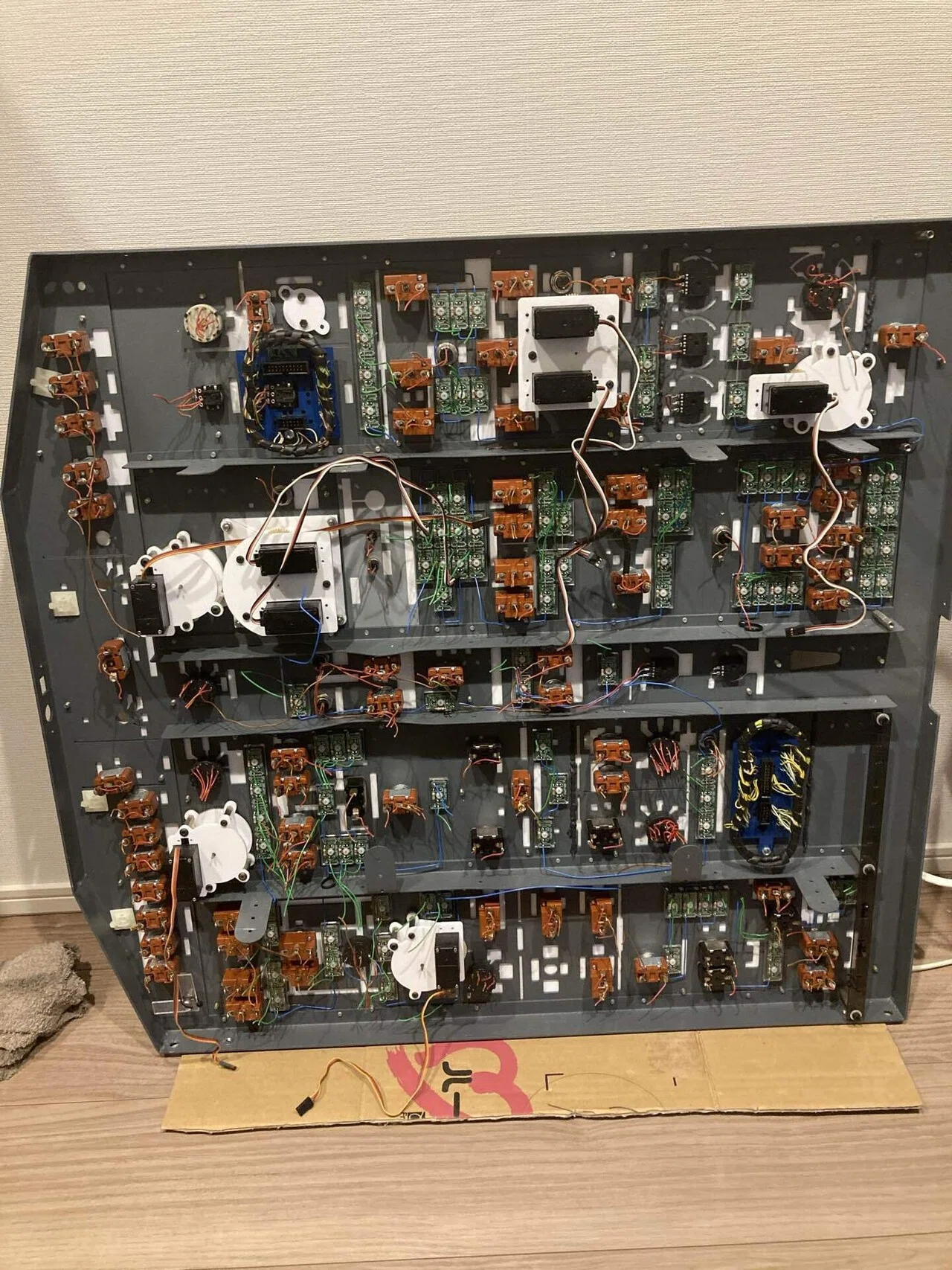 ArduinoでB737のオーバーヘッドパネルを動かす1｜keisim