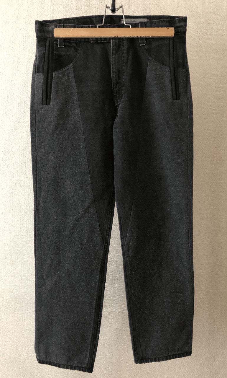 masao shimizu 再構築デニムパンツ|iulet masao shimizu 再構築デニムパンツ|iulet