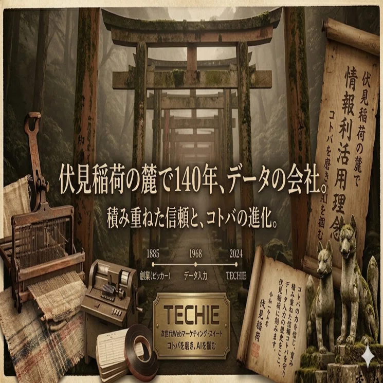 千本の鳥居が教えてくれたこと。伏見稲荷のお膝元で140年、データと