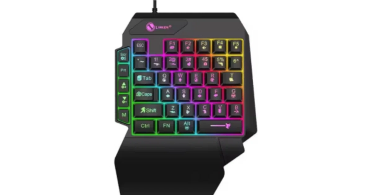 裏技発見 中華格安片手ゲーミングキーボード GK1O3S を購入してみる