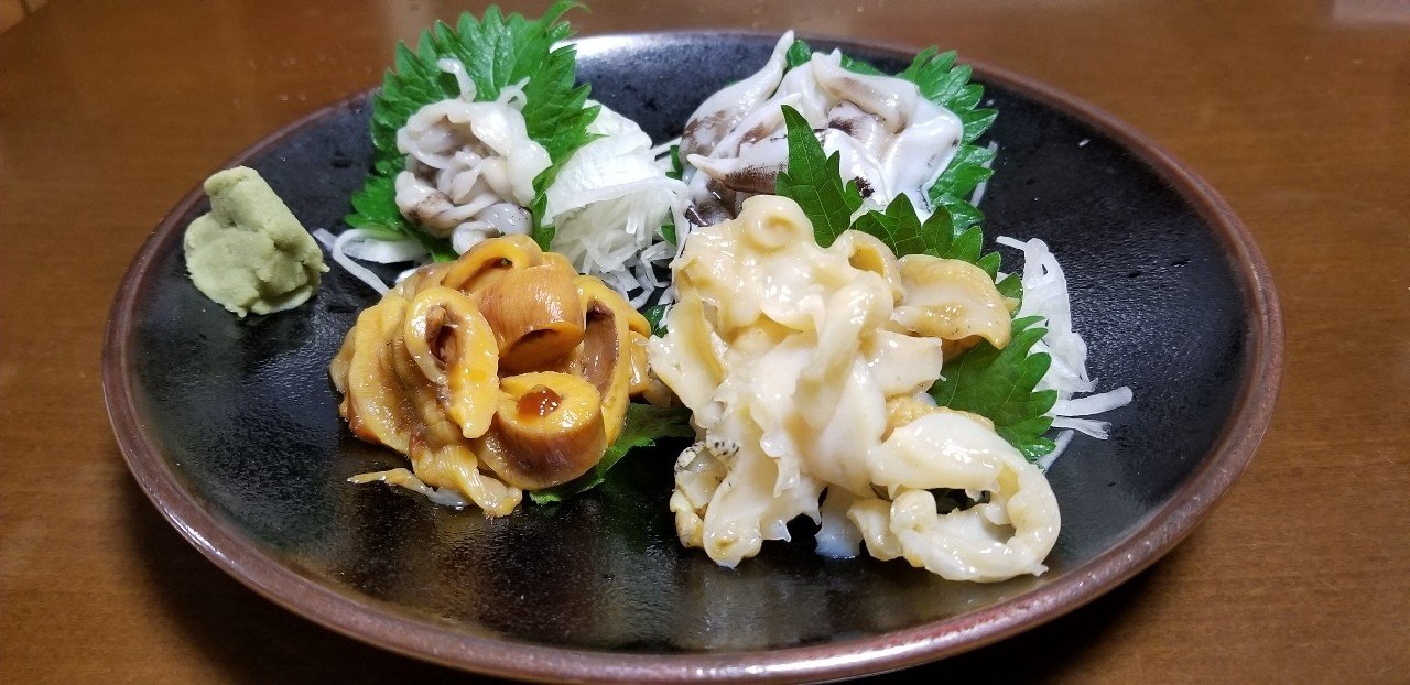 無料記事 貝づくし つぶ貝 ほや貝 トリガイをいただきます 魚っくん Manabu Note
