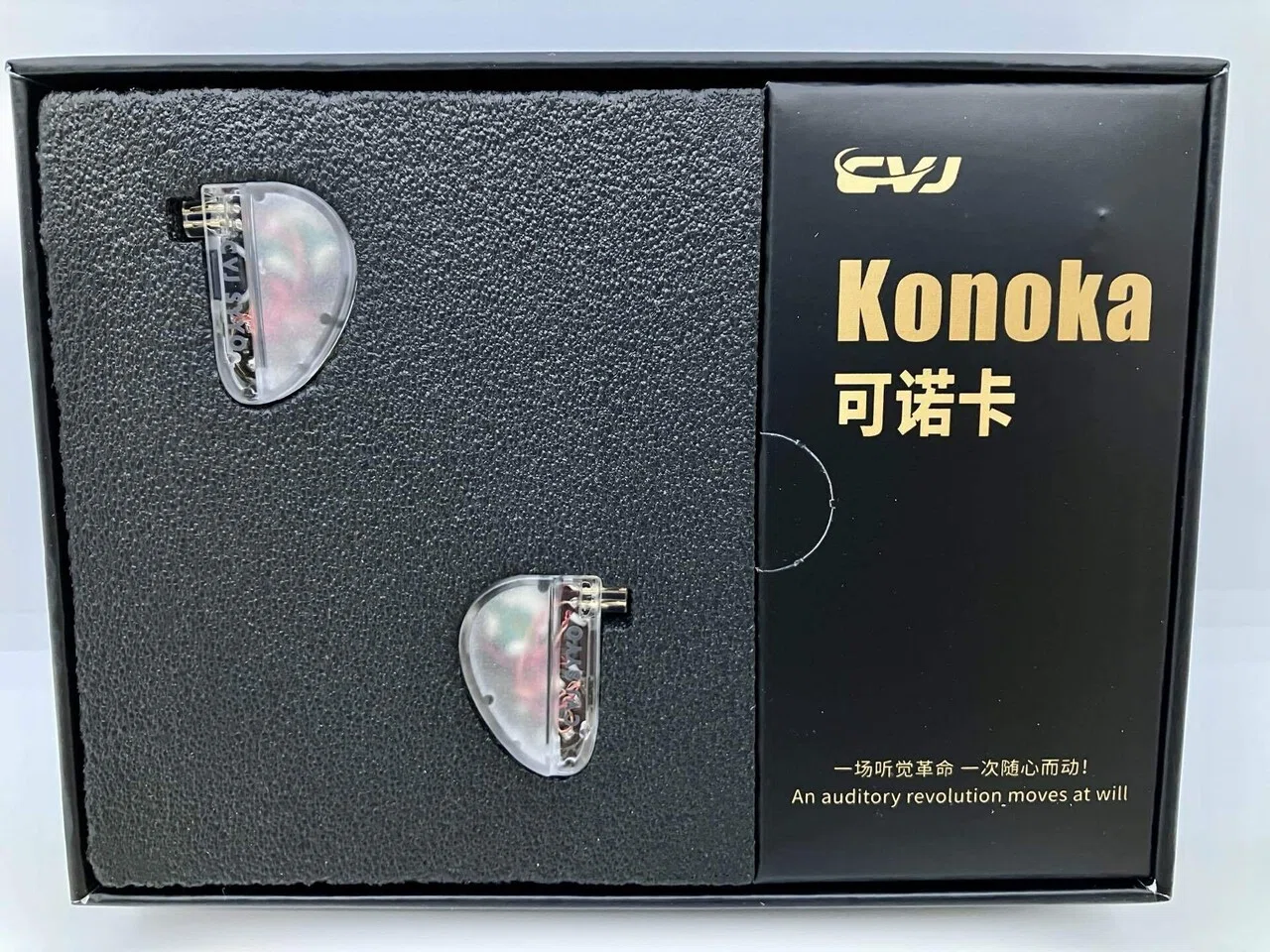 CVJ Konoka】1DD+1BA+振動ユニット｜イヤホン収納家RACK
