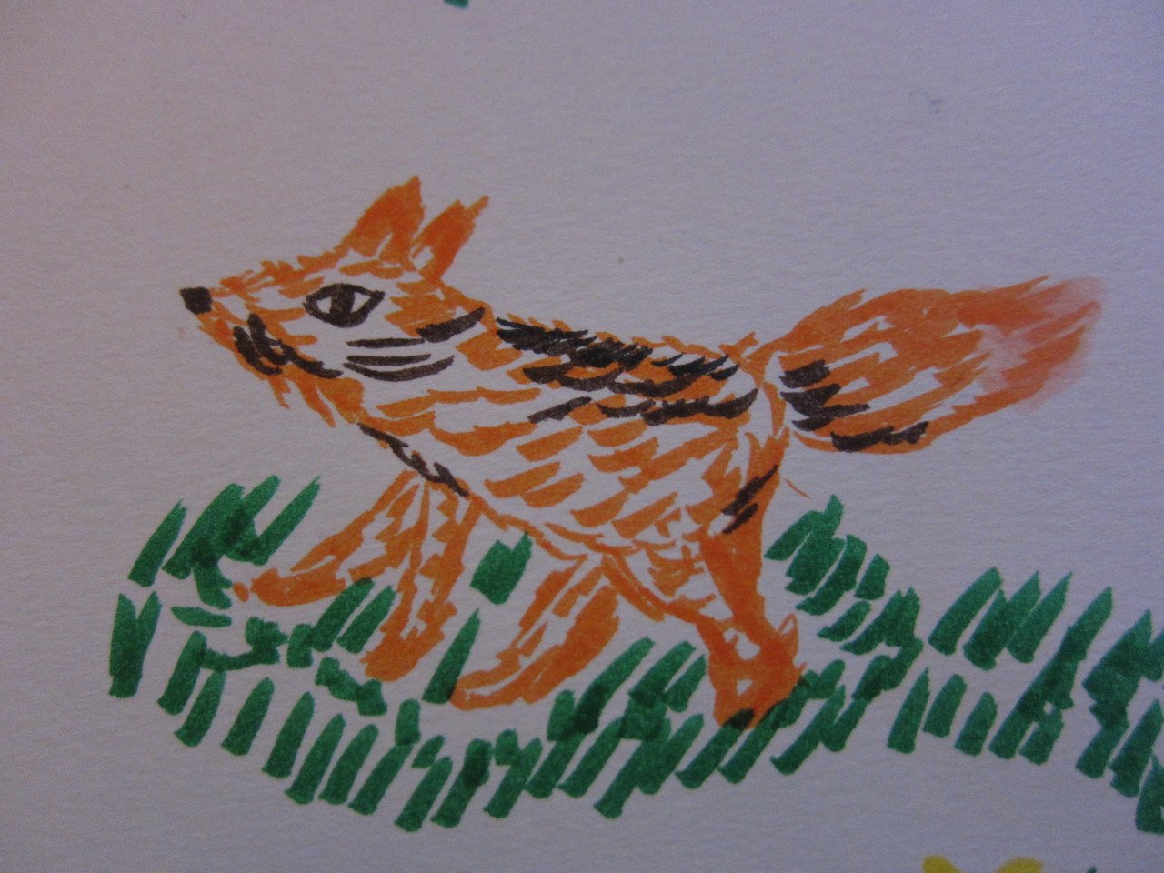 新美南吉 手袋を買いに をnhkで見て描いたキツネ ゆしもす Note